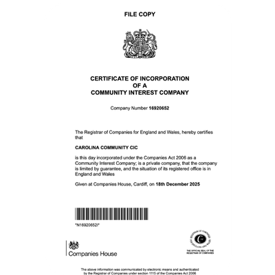 ashford freeshop cert of incorporation